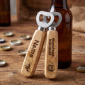 Flaschenöffner Holz - Personalisiert
