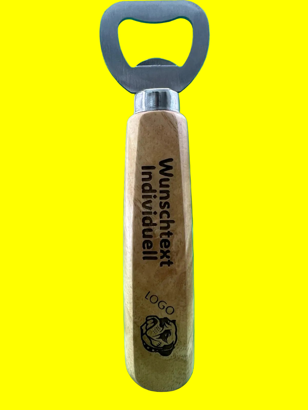 Flaschenöffner Holz - Personalisiert
